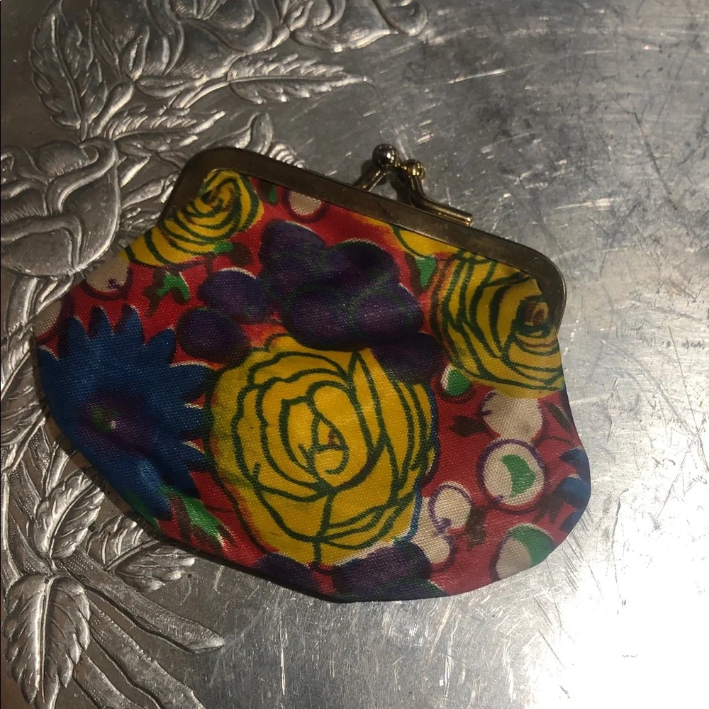 💙Vintage Floral Print Women's Coin Purse